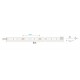 Tira LED 5 mts Flexible 24V 60W 600 Led SMD 2835 IP65, Serie Profesional